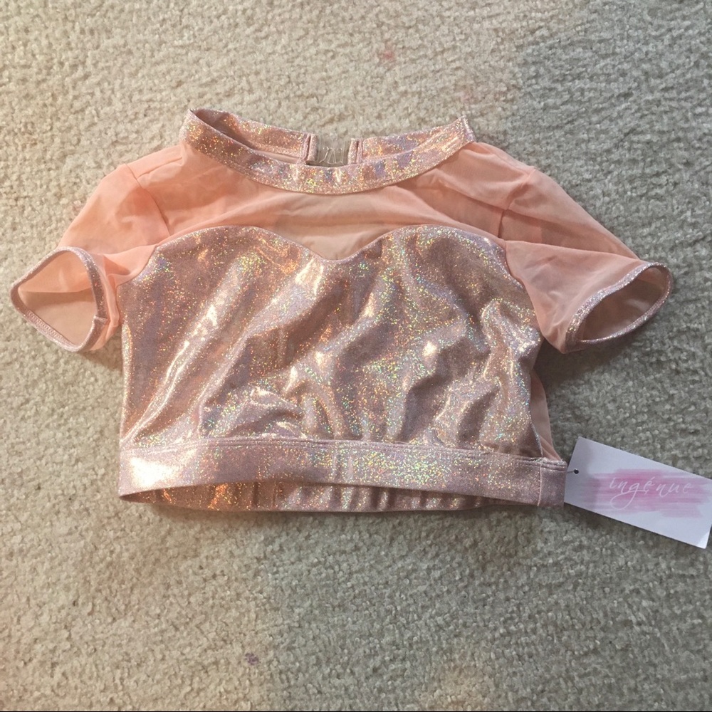 Dancewear Iridescent Performance Dance Top